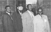 Bob Jackson, Willie Davis, Charles Sanders and Abe