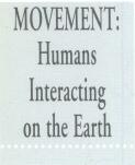 Movement: Humans Interacting on the Earth
