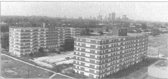The Orr-Weathers housing project in East St. Louis stood boarded up and abandoned for 12 years before being demolished to make room for new, less congested public housing