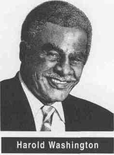 Washington - Chicago's first black mayor
