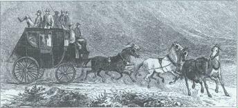 Travelling by covered wagon