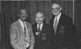L-R David L. McDowell, Frank L. Clinton and Neil Dillard