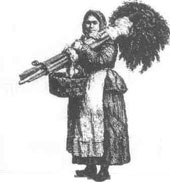Immigrant woman working