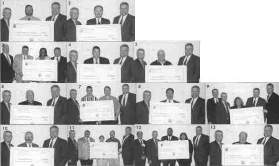 Members receiving grants
