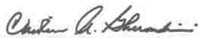 Caroline Gherardini Signature