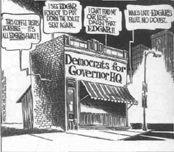 Democratic governor headquarters