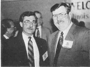 Senator William Mahar and Greg Meyer