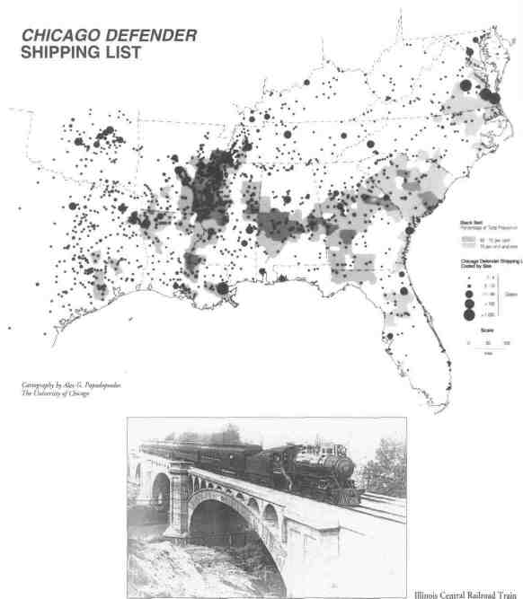 Distribution Map and Train