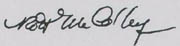 Robert McColley, Signature