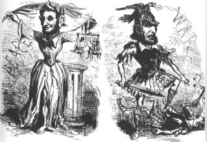 Political Satire Cartoons of Lincoln