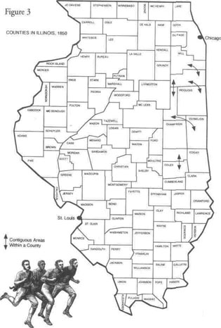 Figure 3 - Counties in Illinois