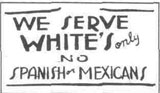 Serve Whites Only