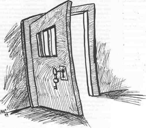 opened door...