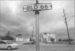 After being decommissioned ill 1976, The Mother Road Old
Route 66  is just a reminder of the past.
