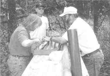 Ardith Hansel, Dick Berg and Mike Barnhardt