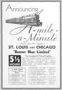 OE457 RP 1933/50s NEW YORK CHICAGO St LOUIS RAILROAD LOCO #211 CHIGAGO